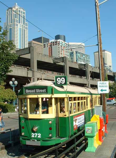 Seattle Melbourne W2 tram 272